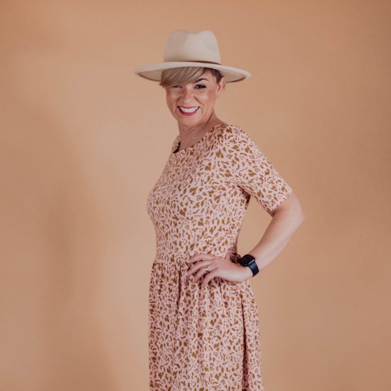 Rochie ampla cu maneca scurta femei Tencel