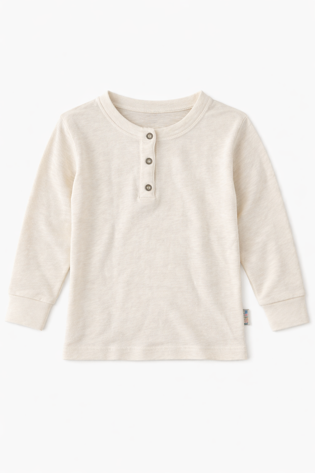 bluza din in tricotat cu capse