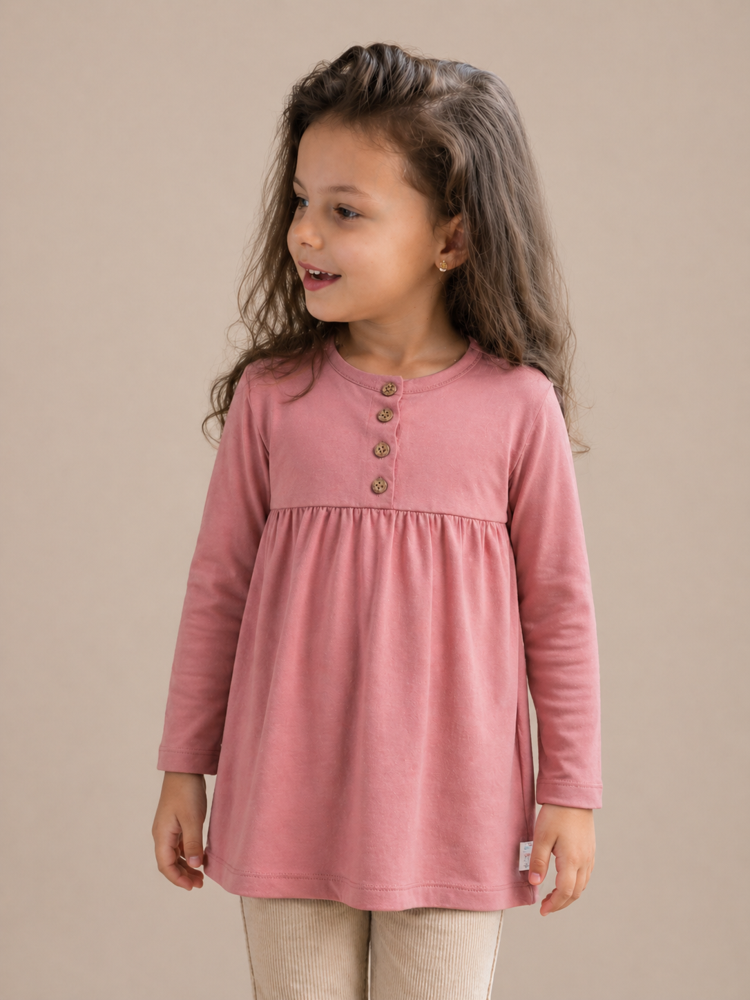 bluza lejera tunica copii din tencel