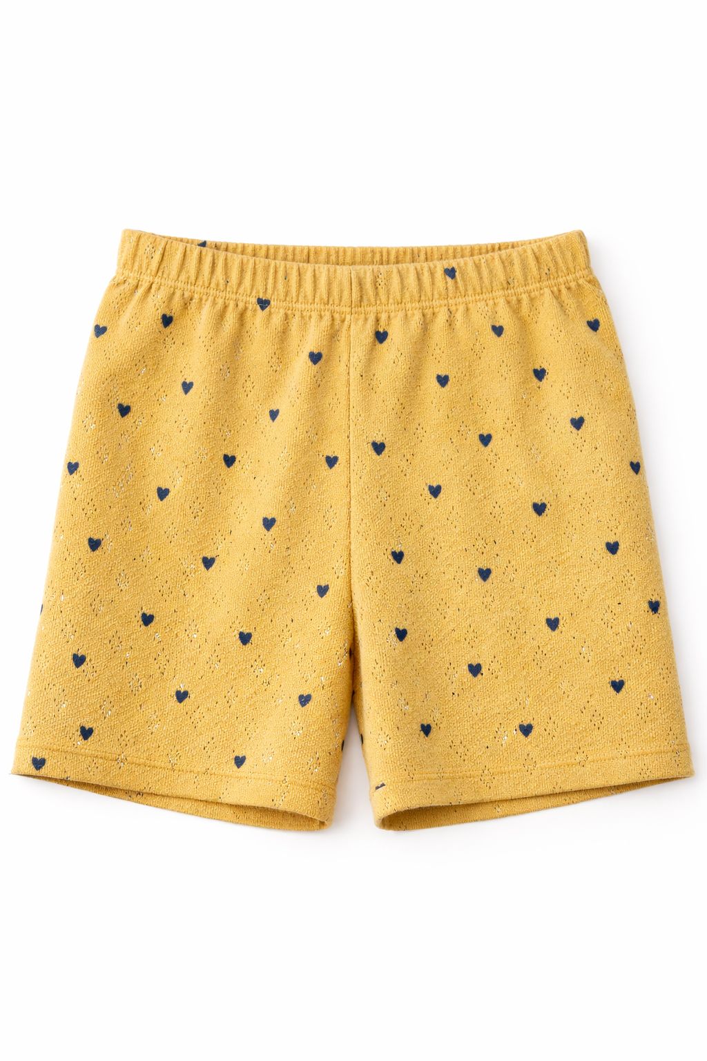 pantaloni scurti cu elastic pointelle
