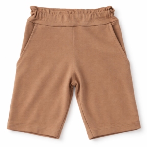 Pantaloni scurți din tencel pentru copii cu buzunare
