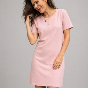 Rochie alaptare din bumbac organic Pointelle