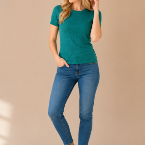 Ttricou respirabil din lână merinos rib180gsm pentru femei Melissas