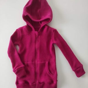 Hanorac din cașmir pentru copii - călduros de culoare fucsia