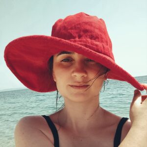 Pălărie Grace din cânepă pentru femei