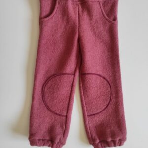 Pantaloni din lână fiartă pentru copii - confortabili