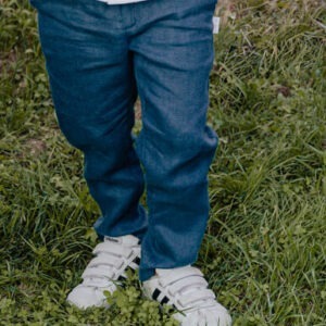 Pantaloni din in pentru copii- casual și confortabili