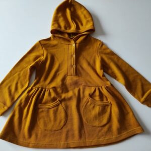 Rochie copii din lână merinos 250gsm - tunică simplă