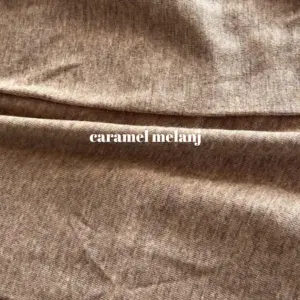 Material din lână merinos caramel melanj Melissas, textură naturală și moale