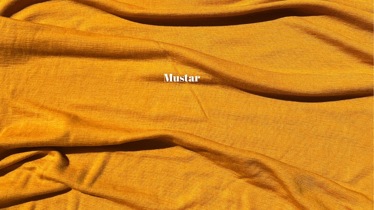 Lână Merinos Muștar Melissas Material din lână merinos muștar Melissas cu textură naturală