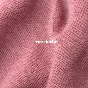 Material din lână merinos rose închis Melissas, textură naturală și moale