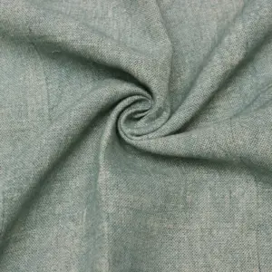 Material din in ocean gri 230gsm pentru haine naturale Melissas