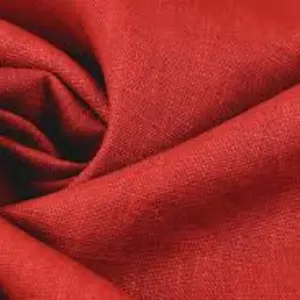 Material din in roșu închis pentru haine naturale Melissas