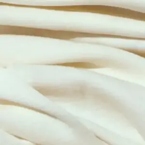 Material din lână merinos ivory 200gsm Melissas cu textură fină și naturală