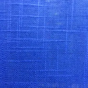 Material din in albastru royal 230gsm pentru haine naturale Melissas