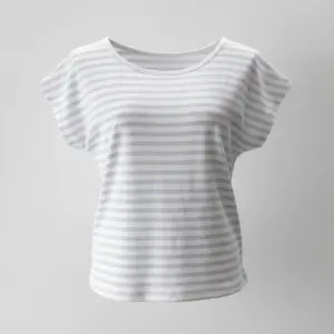 Tricou damă din in tricotat cu croi lejer și stil relaxat Melissas