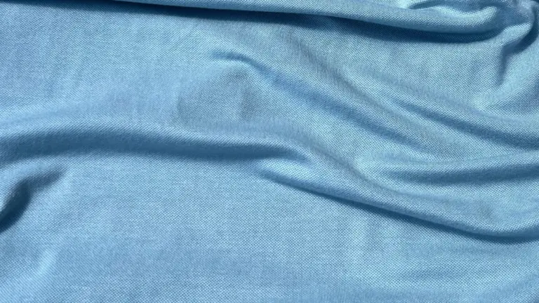 bambus-mint-pique-melissas Material pique din bambus culoare mint pentru tricou dama Melissas usor si durabil