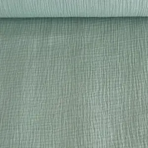 Material muselină organică Aqua Melissas – textură naturală și respirabilă