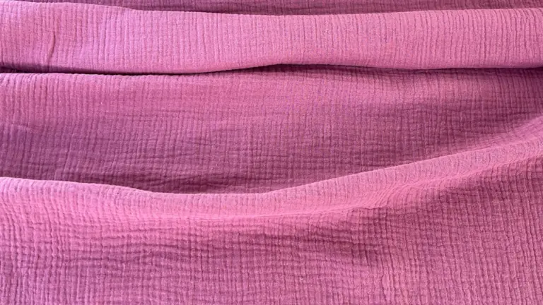 material-muselina-mauve-melissas Material muselină organică mauve Melissas – textură naturală și respirabilă